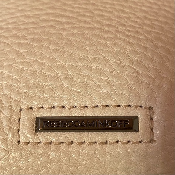 Cream Light Pink Rebecca Minkoff Mini Tote - Picture 6 of 6